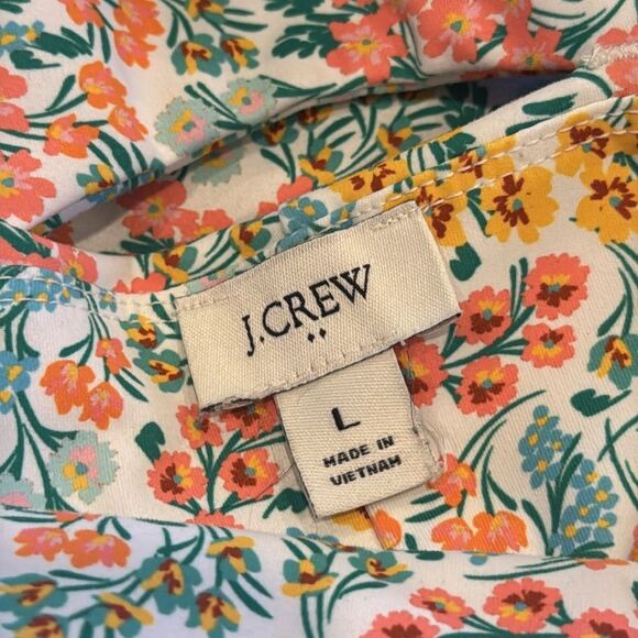 J.Crew Factory Printed racerback active dress in floral Large - Picture 6 of 7